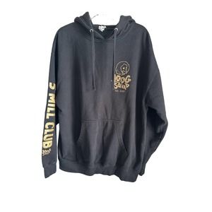 The Joog Squad Unisex Cotton Blend Black Hoodie Sz. XL